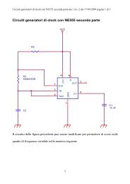 Circuiti generatori di clock con NE555 seconda parte