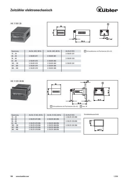 Anzeigezähler elektromechanisch - alles4bau.de