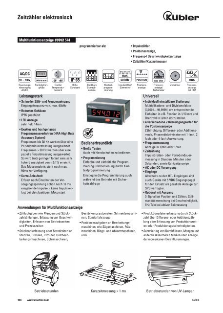 Anzeigezähler elektromechanisch - alles4bau.de