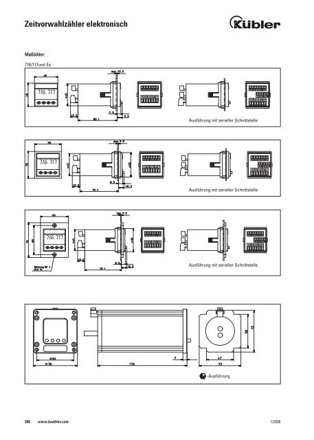 Anzeigezähler elektromechanisch - alles4bau.de