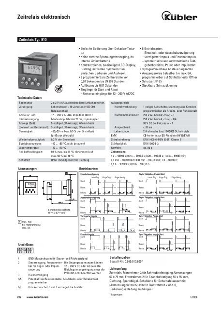 Anzeigezähler elektromechanisch - alles4bau.de