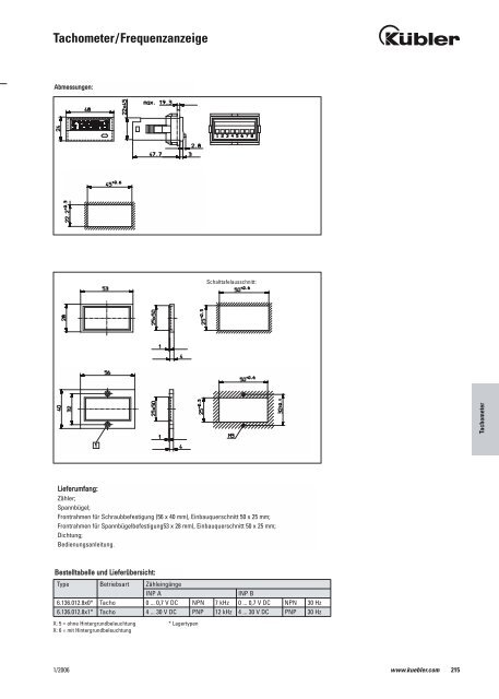 Anzeigezähler elektromechanisch - alles4bau.de