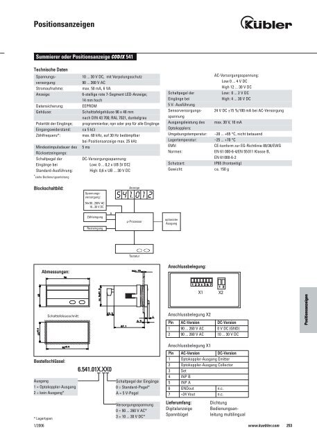 Anzeigezähler elektromechanisch - alles4bau.de