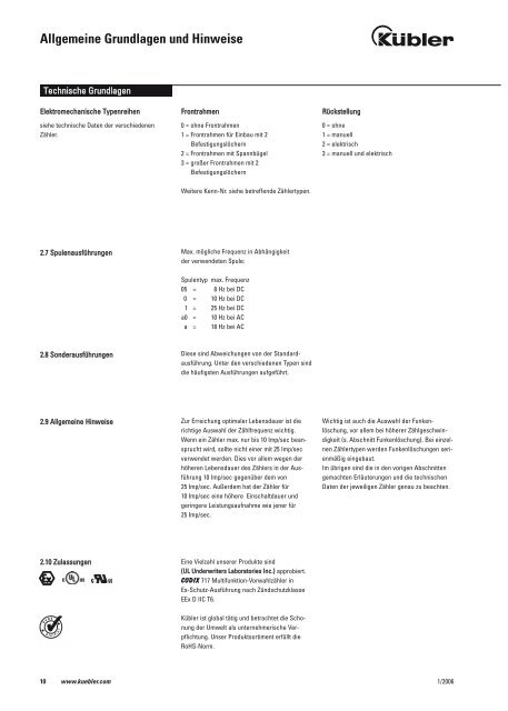 Anzeigezähler elektromechanisch - alles4bau.de