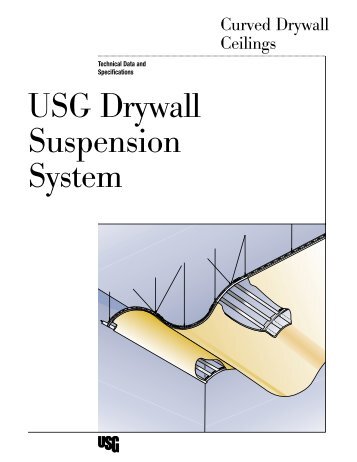USG Drywall Suspension System, Curved Drywall Ceilings ...