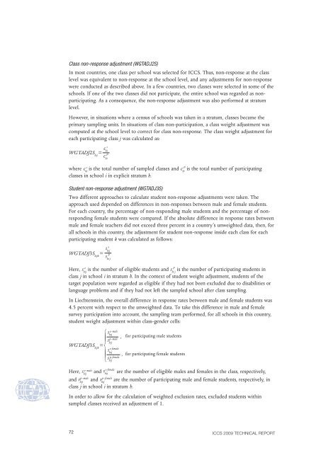 ICCS 2009 Technical Report - IEA