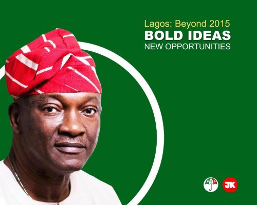 Jimi Agbaje Manifesto