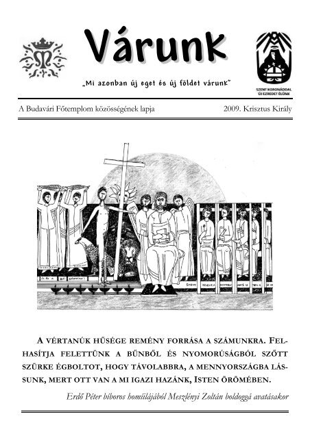 Krisztus KirÃ¡ly (PDF - 499 KB) - MÃ¡tyÃ¡s-templom