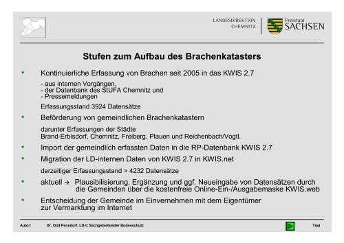 Erfassen, bewerten und mobilisieren - das Brachenkataster der ...