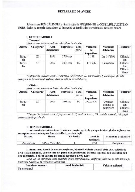 t/2 (2) U2 - Consiliul JudeÅ£ean Gorj