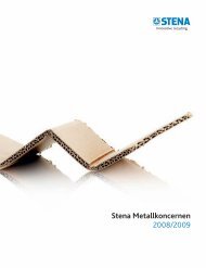 Arsredovisning 0809 (.pdf) - The Stena Metall Group