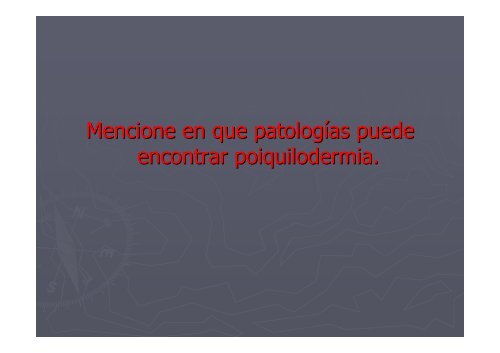 LESIONES ELEMENTALES - Facultad de Ciencias MÃ©dicas