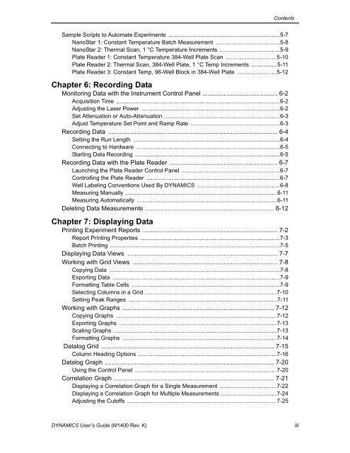 DynaPro NanoStar manual - Department of Physiology and Biophysics