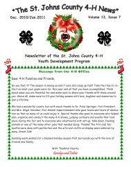 4-h pie contest - St. Johns County Extension Office - University of ...