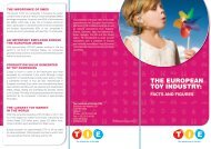 The European Toy Industry: Facts and Figures - Toy Industries of ...