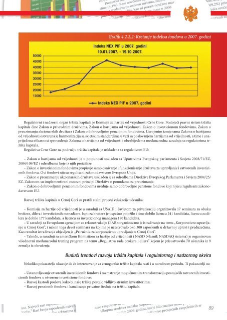 Ekonomski i fiskalni program za Crnu Goru 2007 - Vlada Crne Gore