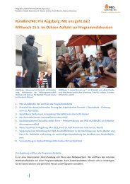 Rundbrief Mai 2013 - pro augsburg