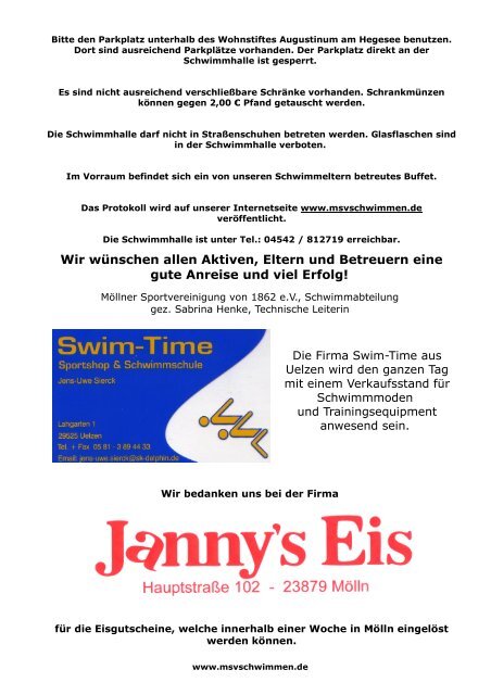 Meldeergebnis zum - und Sportverein Leutzsch e.V.