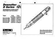Screwdrivers 2D8-AX-2200 service sheet - LouZampini.com