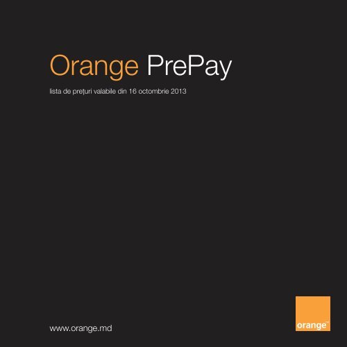 lista de preturi - Orange