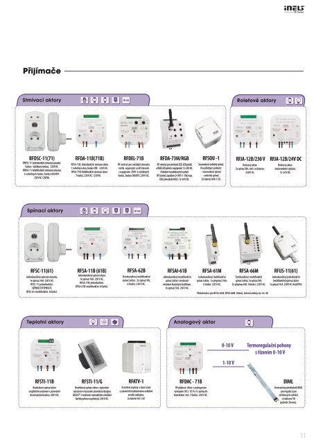 NovÃ½ technickÃ½ katalog iNELS RF Control - ELKO EP, sro