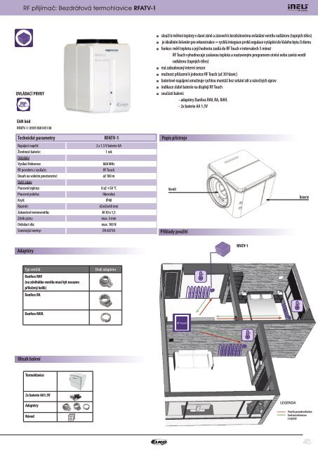 NovÃ½ technickÃ½ katalog iNELS RF Control - ELKO EP, sro