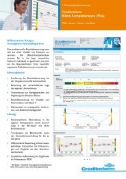 Creditreform Bilanz-Kompaktanalyse (Plus)