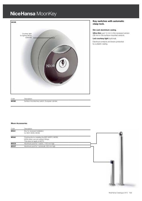 Catalogue 2012 copy - Hansa