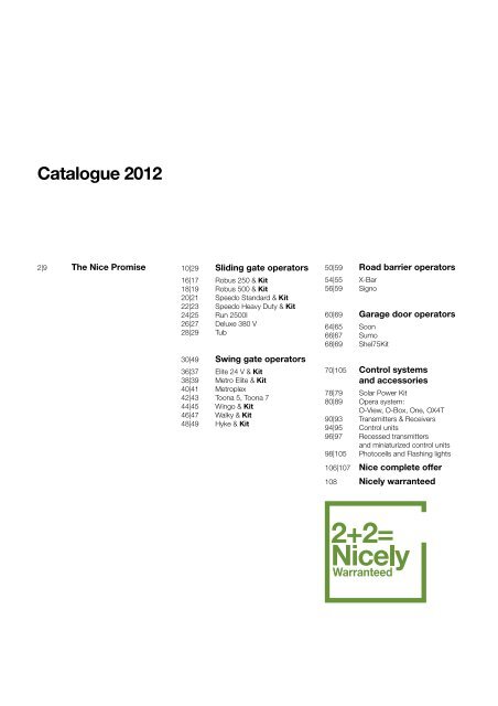 Catalogue 2012 copy - Hansa