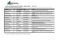 lista de manuais escolares adoptados - 2009/2010 - Agrupamento ...