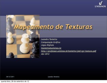 Texturas - Unisinos
