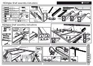 REMIglas Shelf assembly instructions1