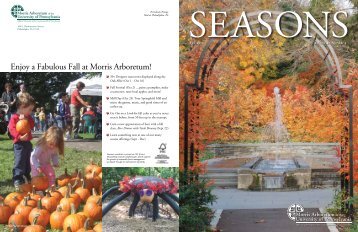 enjoy a Fabulous Fall at morris arboretum! - Business Services ...