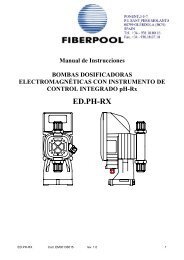 Bombas dosificadoras - FIBERPOOL