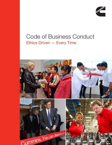 Code of Business Conduct - Cummins.com