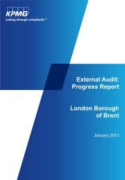 KPMG External audit progress report 2012-13 PDF 68 KB - Meetings ...