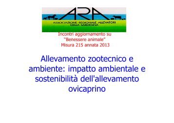 Prof. Antonello Cannas - ARA Sardegna