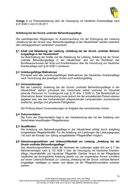 und Abrechnungsmöglichkeiten im SGB V und SGB XI