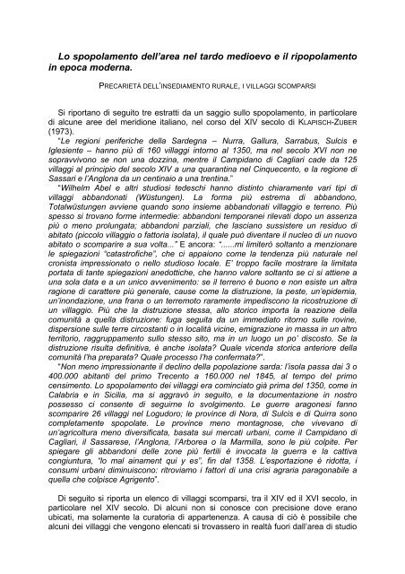 Documento PDF - UniCA Eprints - UniversitÃ  degli studi di Cagliari.