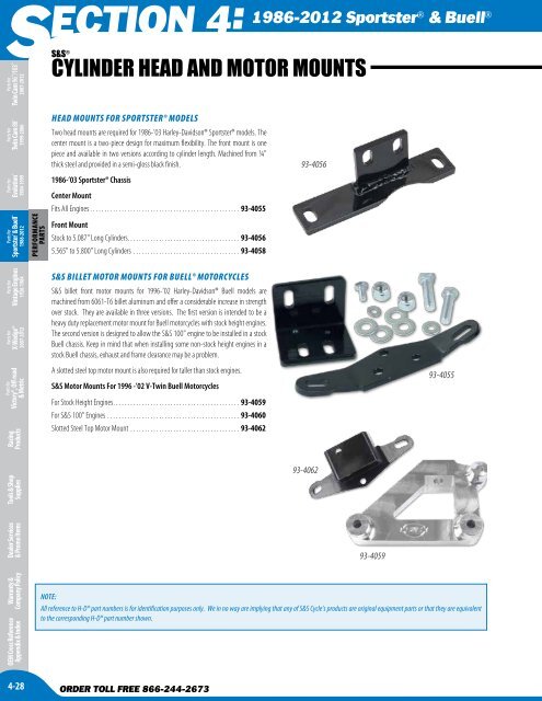 1986-2012 SportsterÂ® & Buell - S&S Cycle