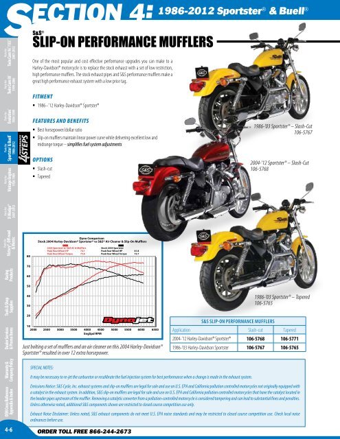 1986-2012 SportsterÂ® & Buell - S&S Cycle