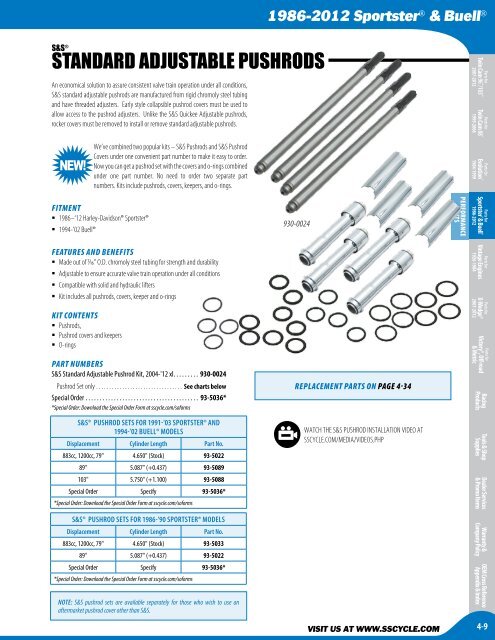 1986-2012 SportsterÂ® & Buell - S&S Cycle