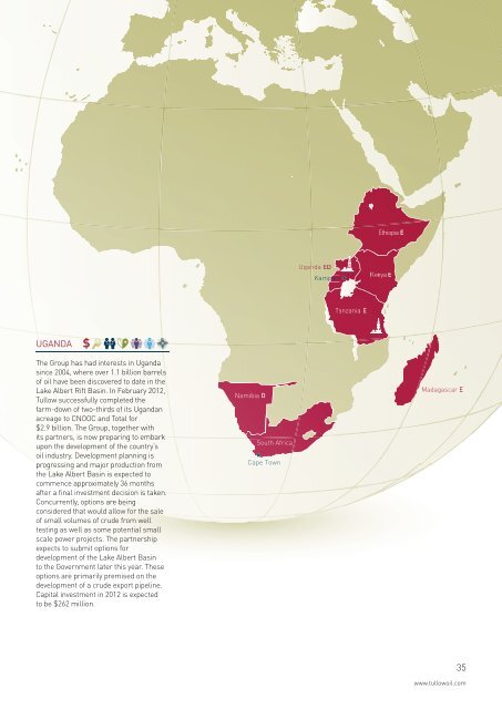 Tullow Oil plc 2011/2012 Corporate Responsibility Report - The Group