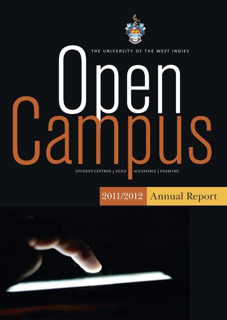 2011/2012 Annual Report - Open Campus - Uwi.edu