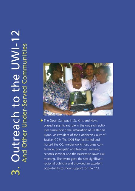 2011/2012 Annual Report - Open Campus - Uwi.edu