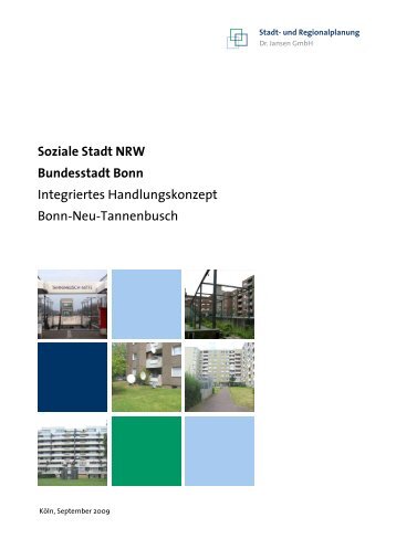 Soziale Stadt NRW Bundesstadt Bonn - Stadt- und Regionalplanung ...