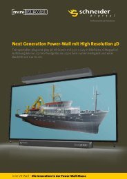 Next Generation Power-Wall mit High Resolution ... - Schneider Digital