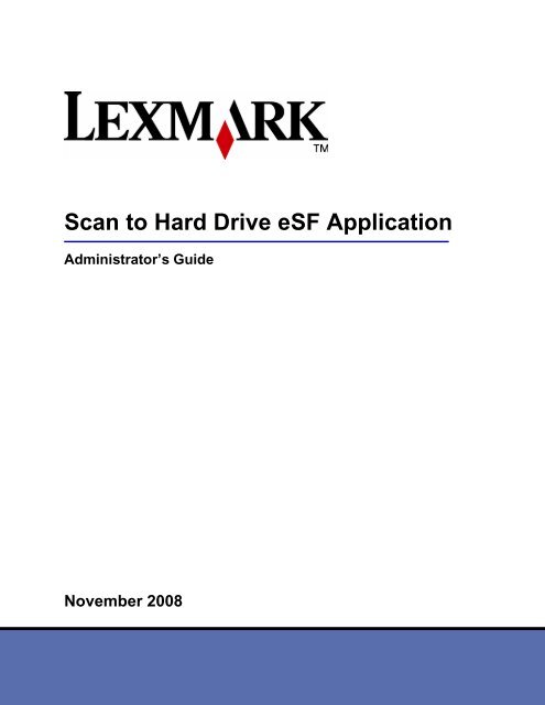 lexmark esf