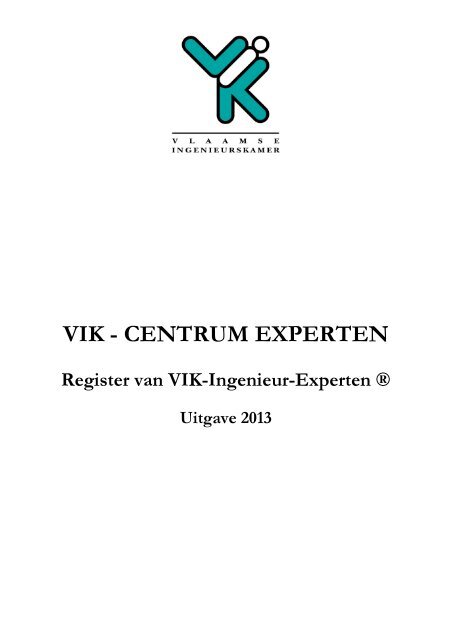 VIK Ingenieur-Expert® register - en Regeltechniek