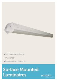 Surface Mounted Luminaires - Powerlite Lighting